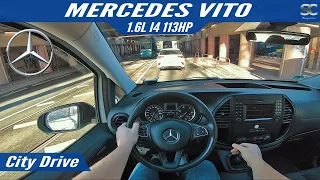 Mercedes-Benz Vito Bus (2018) - City Test Drive POV