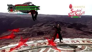 Devil May Cry 4 Block Dark Dante's Lucifer Combo