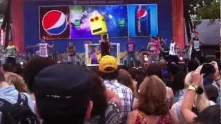 LMFAO - Sexy and I Know It Rehearsal 1 Dancers - Good Morning America 06/29/12.