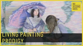 11-Year-Old Creates Life-Size Paintings In Her Garage // 60 Second Docs