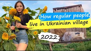 Village in Ukraine-HOW PEOPLE LIVE DURING THE WAR 2022