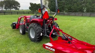 How to install a cutter on a Massey Ferguson