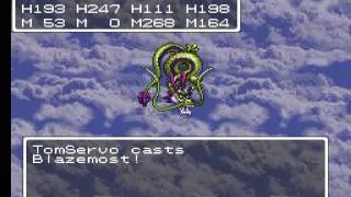 Dragon Quest III SFC/SNES God Dragon Battle 2