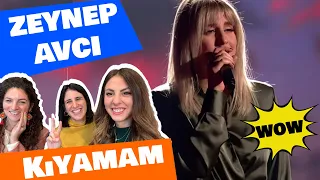 Italian friends react to Zeynep Avci at The voice of Germany | Sing off! (subs eng, ger, turk)