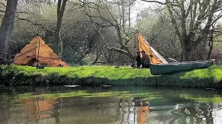 Canoe Down the River Wild Camping