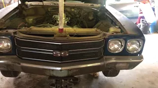 One Owner 1970 Chevelle SS396 Barn Find Parked In Same Building 48 Years