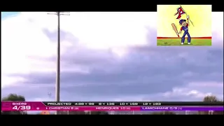 Sandeep Lamichhane You Can't Keep Him Away...1ST wicket in 1st Game BBL2021