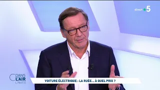 François-Xavier Piétri -Voiture électrique : la ruée... à quel prix ? #cdanslair l'invité 21.10.2022