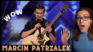 LucieV Reacts for the first time to Marcin Patrzalek on America's Got Talent 2019