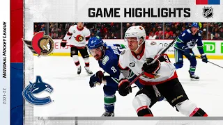 Senators @ Canucks 4/19 | NHL Highlights 2022