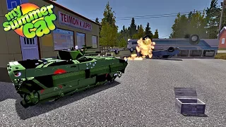 My Summer Tank #81 | Cañonazos de Dinamita | My Summer Car