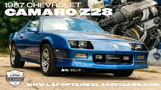 5-SPEED 1987 IROC Z Camaro (Just 9k Miles!)