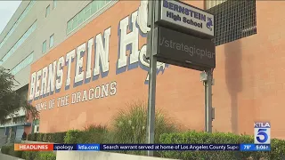 Bernstein High School in Hollywood reeling from student's overdose death