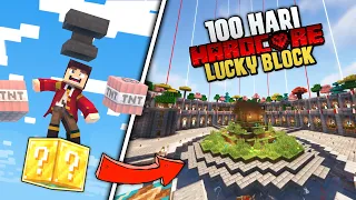 🧍📦 100 Hari di Minecraft Hardcore tapi ini LUCKY One Block