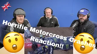 Horrific Motocross Crashes REACTION!! | OFFICE BLOKES REACT!!