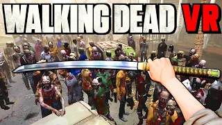 Walking Dead VR - Katana Master vs 100 Zombies