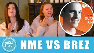 Girls React - NME vs BREZ  Grand Beatbox Battle 2019  LOOPSTATION 14 Final. Reaction