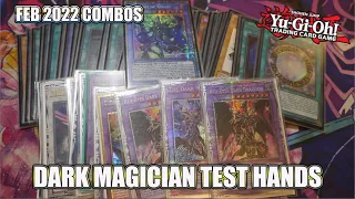 Yugioh Dark Magician Test Hand combos - Learning to play Feb 2022