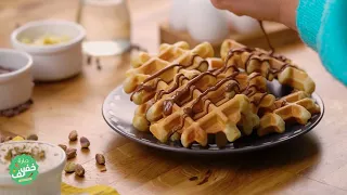 Gaufre au chocolat - Dbara Khef Lef EP 75