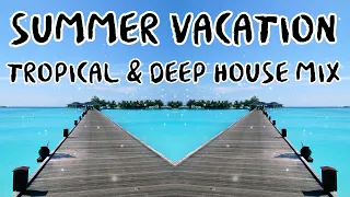 Tropical & Deep House Mix | "Summer Vacation" | EDM Visualizer #18