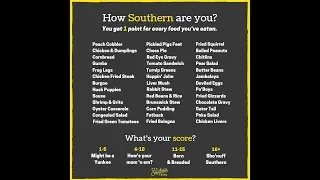 How Southern is Your State?