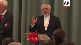 Iranian FM Zarif meets Swedish FM