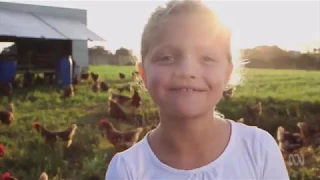 Pastured Egg farming on ABC Play School