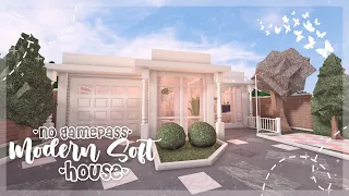 Minami Oroi Roblox Bloxburg Speedbuild No Gamepass Modern Soft House - April 27 2021