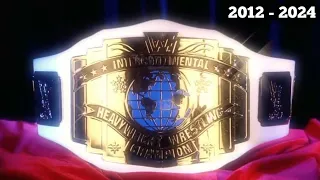 WWE Intercontinental Championship PPV Match Card Compilation (2012 - 2024) With Title Changes