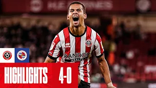 Sheffield United 4-0 Reading | EFL Championship highlights | Ndiaye, McBurnie & Ahmedhodžić goals!