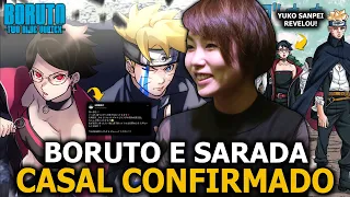 OFICIAL! CONFIRMADO QUE BORUTO E SARADA SÃO CASAL EM BORUTO VORTEX!