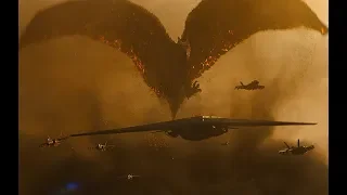 Родан VS ВВС США  Годзилла 2: Король монстров Godzilla: King of the Monsters