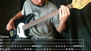 Nirvana - Smells Like Teen Spirit Bass Cover (Tabs)