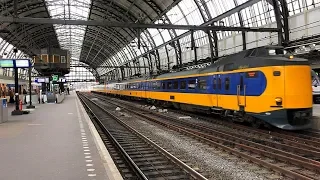 Train Ride from Amsterdam Centraal to Rotterdam Centraal Station