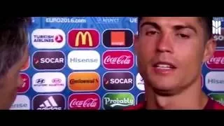 Cristiano Ronaldo SHOW Vs France (Emotional - Funny - Interview) PORTUGAL EURO 2016 WINNER