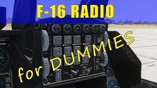F-16 Radio QUICK AND EASY!