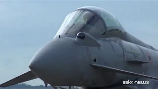 Aeronautica Militare - Difesa aerea, in volo con gli Eurofighter