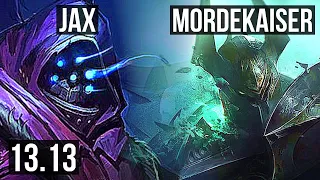 JAX vs MORDE (TOP) | 7 solo kills, Legendary, 300+ games | NA Master | 13.13