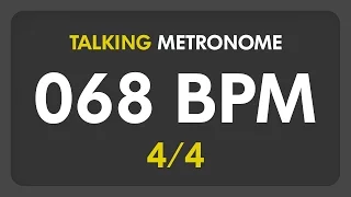 68 BPM - Talking Metronome (4/4)