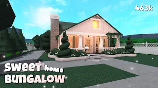 sweet granny bungalow home [bloxburg speedbuild]