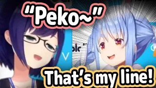 Pekora Forgot To Say Her "Peko" Line So A-chan Said It For Her...【Hololive】