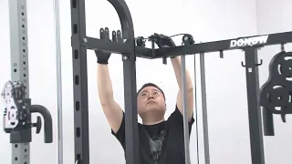 DONOW DN-DS938N Smith Machine with 352 Lbs Weights Assembly Video