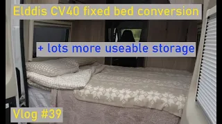 ELDDIS CV40 CONVERTING TO FIXED BED