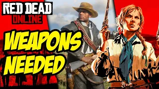 The ONLY Weapons You Need In Red Dead Online! RDO Moonshine Update (RDR2 Online Moonshine)