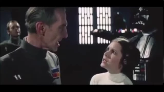 Star Wars Blooper 1 - Peter Cushing and Carrie Fisher