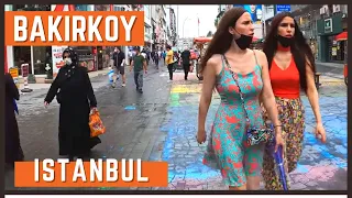 Istanbul Turkey Walking Tour | Bakırköy Istanbul 4K Walking Tour 2021| 4K UHD 60FPS | Istanbul 2021