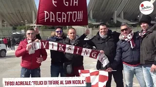 Tifosi Acireale: "Felici di tifare al San Nicola"