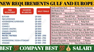 22/10 | Gulf Job Vacancy 2022 | Assignment Abroad Times today  | gulf job |@M.Sarfraz ali