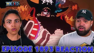 BLACKBEARD FACES OFF AGAINST LAW! One Piece Episode 1093 Reaction