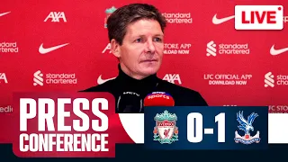 Oliver Glasner Post-Match Press Conference LIVE | Liverpool 0-1 Crystal Palace